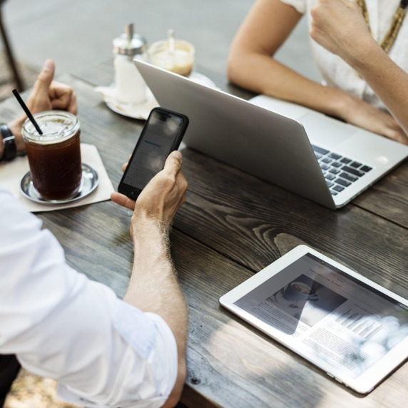 Coffee and conversation with 208 Web Designs