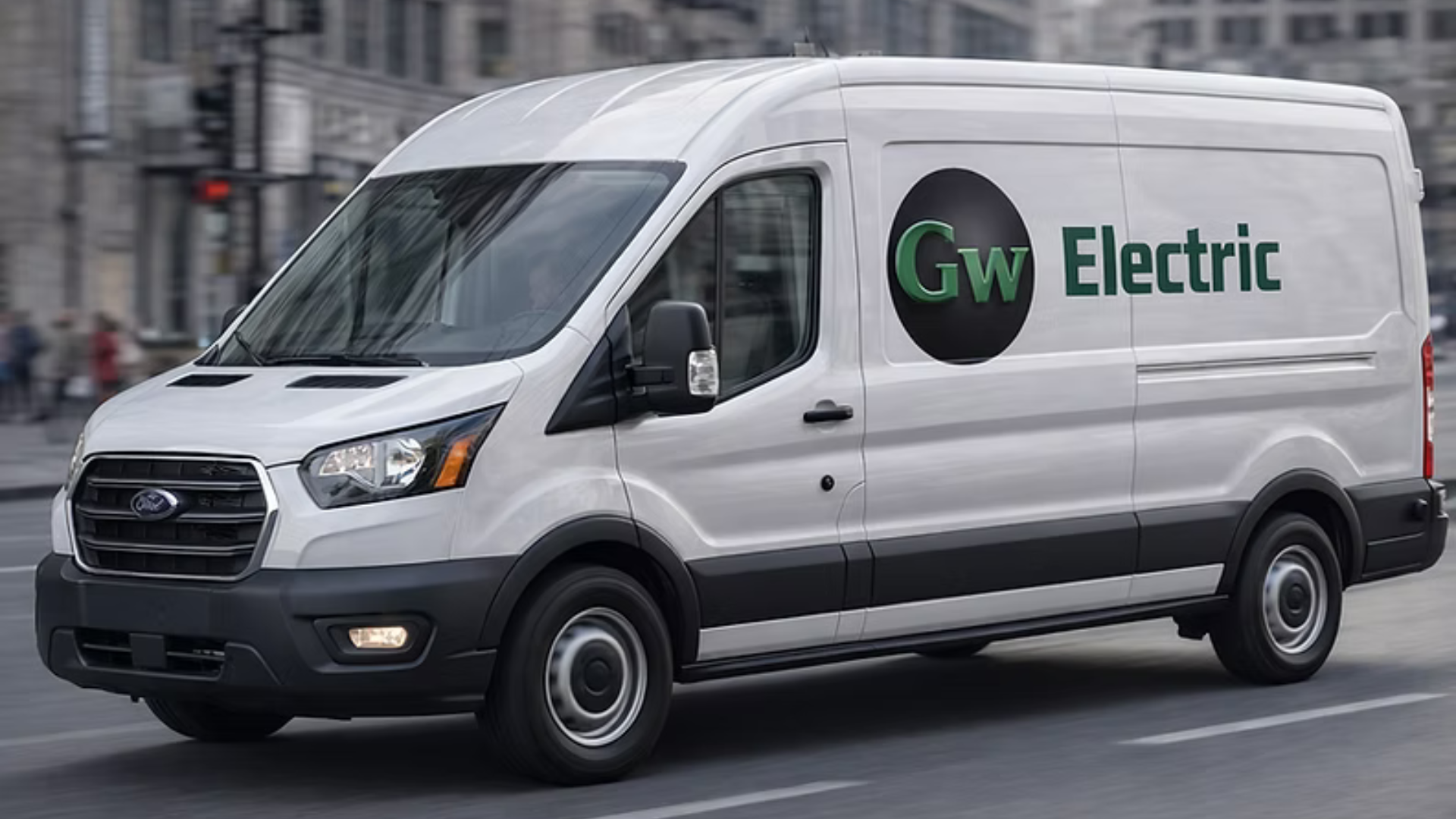 GW Electric service van serving Post Falls, Coeur d'Alene, and Spokane